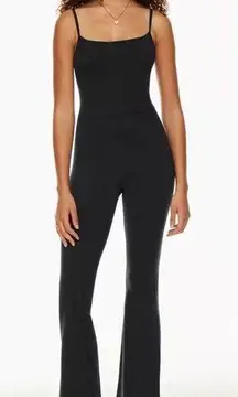 Aritzia WILFRED FREE DIVINITY JUMPSUIT BLACK