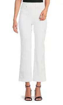 Spanx Kick Flare White Jeans Size Large