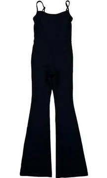 Aritzia  - Divinity Kick Flare Jumpsuit in Black