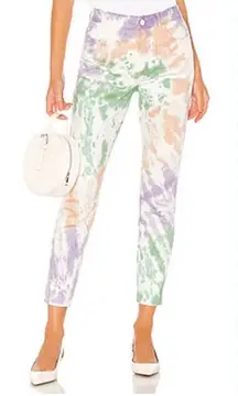 Revolve GRLFRND Karolina tie dye jeans size 24