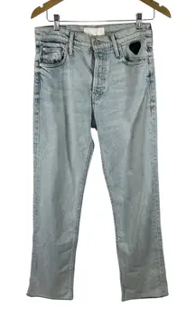 MOTHER SUPERIOR The Tomcat Ankle Fray in Save By The‎ Bell Sz 29 Designer Boho