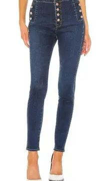 J Brand Natasha Sky High Skinny Jeans in Paradiso Wash Size 24