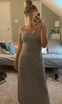 Striped Maxi Dress