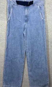 Rag & Bone Womens Jeans 25 Massive Crystal Wash High Rise‎ Wide Leg