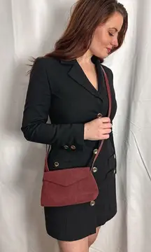 Corduroy crossbody bag