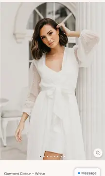Bridal Robe and Slip