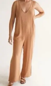 Carly Jean Los Angeles Kina Jumper Size Large Jumpsuit Linen