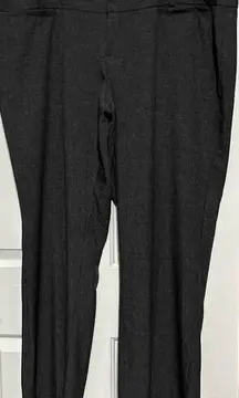 Maurice's  Women's Gray Wide‎ Leg Dress Pants Faux Pockets Size 22 Regular