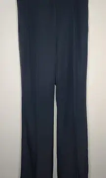 Yves Saint Laurent‎ YSL Rive Gauche High Rise Black Tuxedo Pant Size EU 40