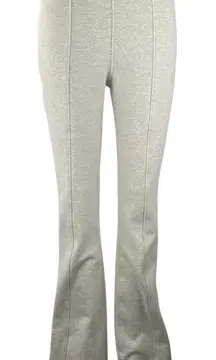 Alexander Wang Women's Gray High Rise Flare Bootcut Bell Bottom Trousers Pants M