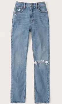 The 90’s Slim Straight Ultra High Rise Jeans