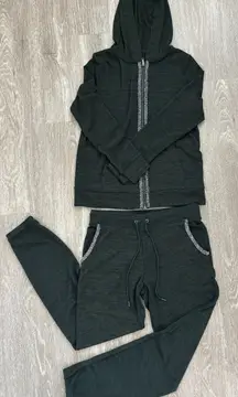 Juicy‎ Couture Tracksuit Womens Size Medium Green Vintage Y2K Preppy Classic Gym