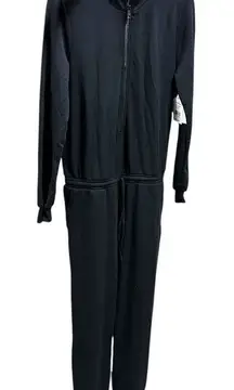 New Beyond Yoga CF6187 Black Ski Weekend Jumpsuit S