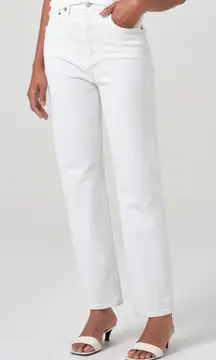 AGOLDE 90’s Pinch Straight Leg White Jeans 29