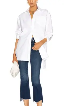 Mother Denim Insider Crop Step Fray, Home Movies Size 25