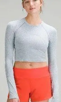 Lululemon Swiftly Tech Cropped Long Sleeve