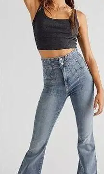 Free People NEW  We the Free Jayde Flare Jeans Size 28