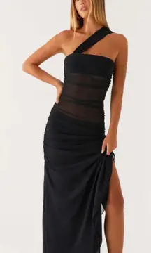 milly pleated dress Women's Liv Belted - Black beach boho dresses Flaunting a pleated chiffon Size:4Year Tencel Denim Dress: Vintage-Inspired