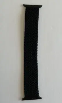 Black Nylon Braided Solo Loop Apple Watch Band