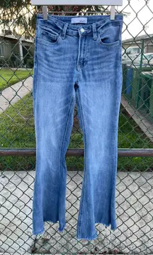 Light Wash Flared Jeans