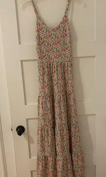 maxi floral dress