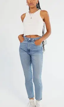 High-Waisted Girlfriend Jean - Light Wash