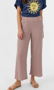 O’Niell EDDIE WAFFLE KNIT PANTS, color is Mauve/pink, Size XL, NWT