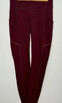 lululemon athleticalululemon athletica Speed Up Leggings Garnet 28” | 4