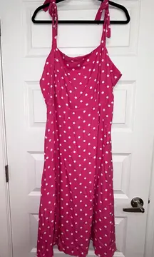 RSVP Polka Dot Print Maxi Dress