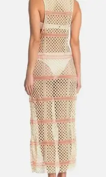 New. Pilyq fishnet coverup dress. XS/S. Retails $164