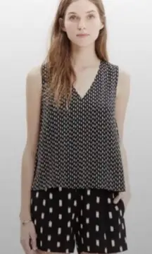 MADEWELL Breezy Overaly Romper In Ikat Brush Romper