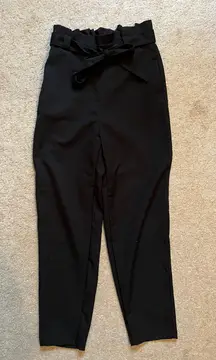 Divided Tie Waist Dress Pants