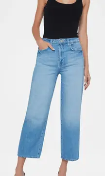 L'Agence Palisade June Ultra High-Rise Crop Stovepipe Jeans Size 26