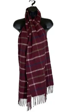 Barbour  Lambswool Cashmere Plaid Scarf