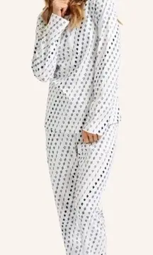 Peloton x Roller Rabbit Heart Star Lightning Bolt Pajamas