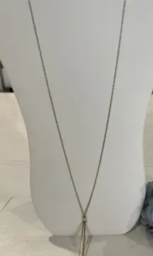 Minimalist Bar Pendant Necklace‎ Long Chain Delicate Y2K Trendy Women