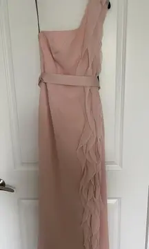 Blush Pink Bridesmaids Dress