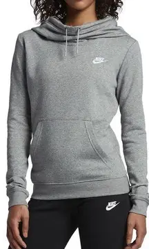 Nike cow neck hoodie