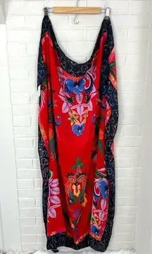 Desigual Tropical Nautical Print Large Scarf OS