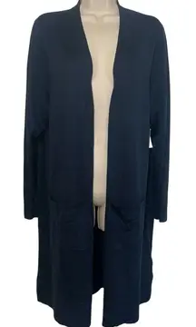 Amazon Essentials Navy Open-Front Cardigan