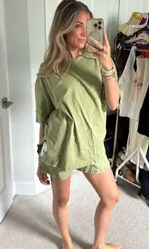 Amazon Green Two-Piece Matching Set