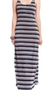 Bebe Striped Maxi Boho Summer Dress