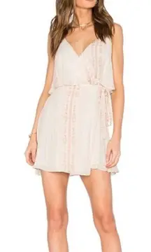 The Jetset Diaries TJD‎ x Revolve Halcyon Mini Floral Wrap Dress Xs Short Party