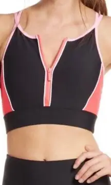 Zip Sports bra