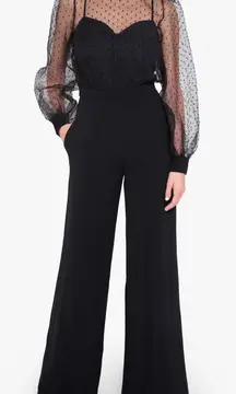 Black Halo Rosalie Jumpsuit Obsidian Charm