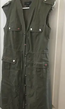 FINAL MARKDOWN Dress barn safari style dress 4