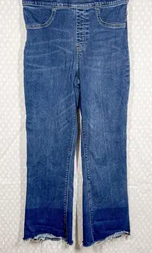 Spanx Dark Wash‎ Pull On Bootcut Jeans