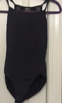 Black beaded Bloch leotard 