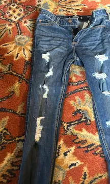 Hollister Jeans Mid Rise Super Skinny 3L