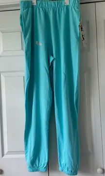 NWT Boys Lie Sweatpants - Aqua Blue w/ Pale Pink Text